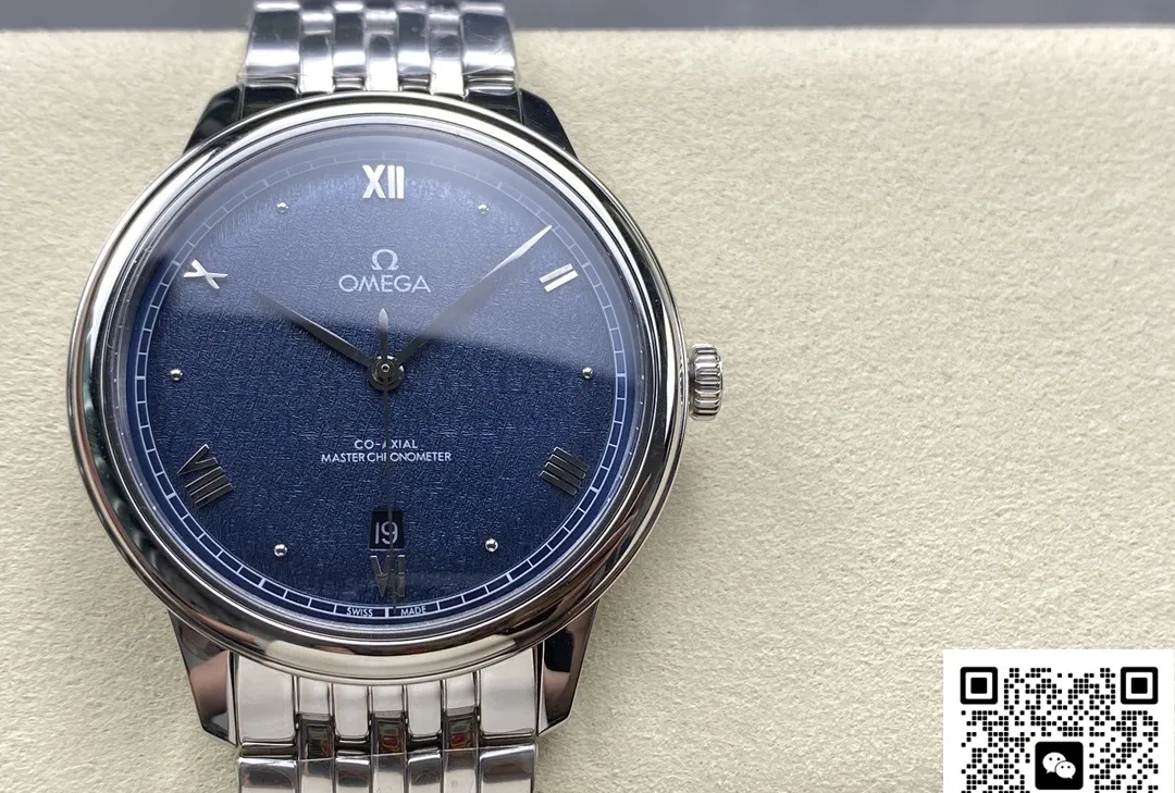 KZ Factory Omega De Ville 434.10.40.20.03.001 1:1 Best Edition Replica Watch